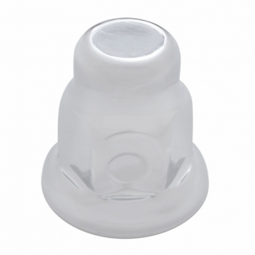 UP-10032C 33mm X 2" Chrome Steel Tall Nut Cover With Flange