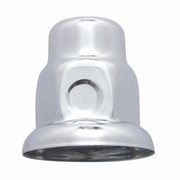 UP-10032C 33mm X 2" Chrome Steel Tall Nut Cover With Flange