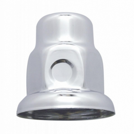 UP-10032C 33mm X 2" Chrome Steel Tall Nut Cover With Flange