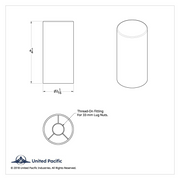 UP-10034CB spec drawing