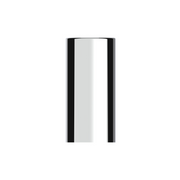 UP-10034CB 33mm X 4-1/4" Chrome Plastic Tall Cylinder Nut Covers - Thread-On (60-Pack)