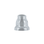 UP-10043 32mm X 2" Chrome Steel Tall Nut Cover With Flange