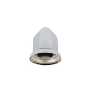 UP-10048 33mm X 2-3/8" Chrome Steel Pointed Nut Cover With Flange