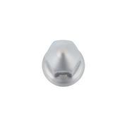 UP-10048 33mm X 2-3/8" Chrome Steel Pointed Nut Cover With Flange