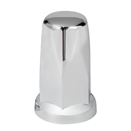 UP-10059CB 33mm X 3-1/4" Chrome Plastic Tall Classic Nut Covers - Push-On (60-Pack)