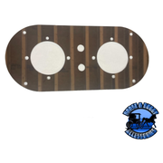 KW/Pete - Above Door Interior Dome Light Plate - (1) Watermelon Light Holes, 2 Switch Hole SS-1006 Dark Olive Green