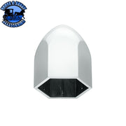 1" X 1 5/8" Chrome Plastic Bullet Nut Cover - Push-On (50-Pack) Dark Slate Gray