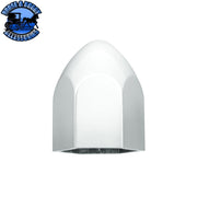 UP-10062P 1" x 1 5/8" Chrome Plastic Bullet Nut Cover - Push-On (10 Pack) NUT COVER Light Gray