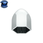 UP-10062P 1" x 1 5/8" Chrome Plastic Bullet Nut Cover - Push-On (10 Pack) NUT COVER Light Gray