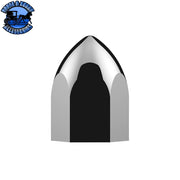 UP-10063P50 11/16" X 1-5/16" Chrome Plastic Bullet Nut Cover - Push-On (50-Pack) NUT COVER Black