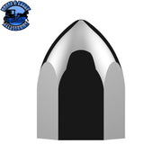 UP-10063P 11/16" X 1-5/16" Chrome Plastic Bullet Nut Cover - Push-On (10-Pack) NUT COVER Black