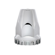UP-10064B 33mm X 2-3/4" Chrome Plastic Original Nut Cover - Thread-On (Bulk)