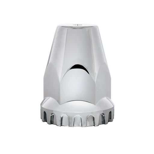 UP-10064B 33mm X 2-3/4" Chrome Plastic Original Nut Cover - Thread-On (Bulk)