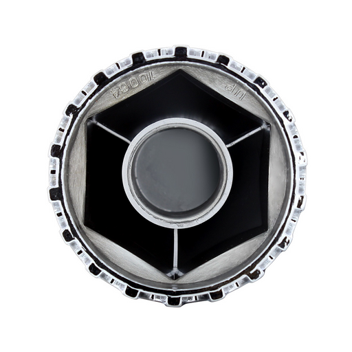UP-10064B 33mm X 2-3/4" Chrome Plastic Original Nut Cover - Thread-On (Bulk)