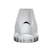 UP-10064CB 33mm x 2-3/4" Chrome Plastic Original Nut Covers - Thread-On (Box of 60)