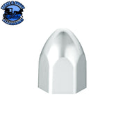UP-10066P50 1/2" X 15/16" Chrome Plastic Bullet Nut Cover - Push-On (50-Pack) NUT COVER Light Gray