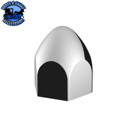 UP-10069P 3/4" X 1 3/8" Chrome Plastic Bullet Nut Cover - Push-On (10-Pack) NUT COVER Black