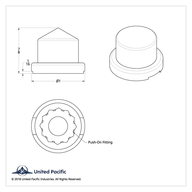 UP-10086P spec drawing