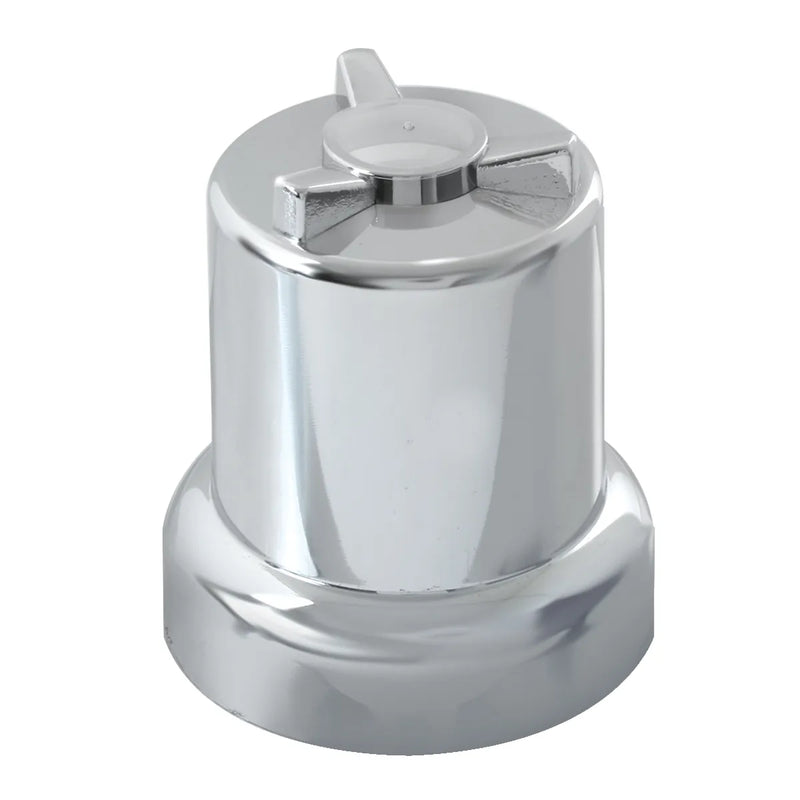 10142 1-1/8" OR 1-1/16"X2" CR. PLASTIC NUT COVER W/SPINNER Gray