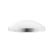 UP-10152 Pointed 2-Piece Style Front Axle/Hub Hat Only - Chrome (2-Pack)