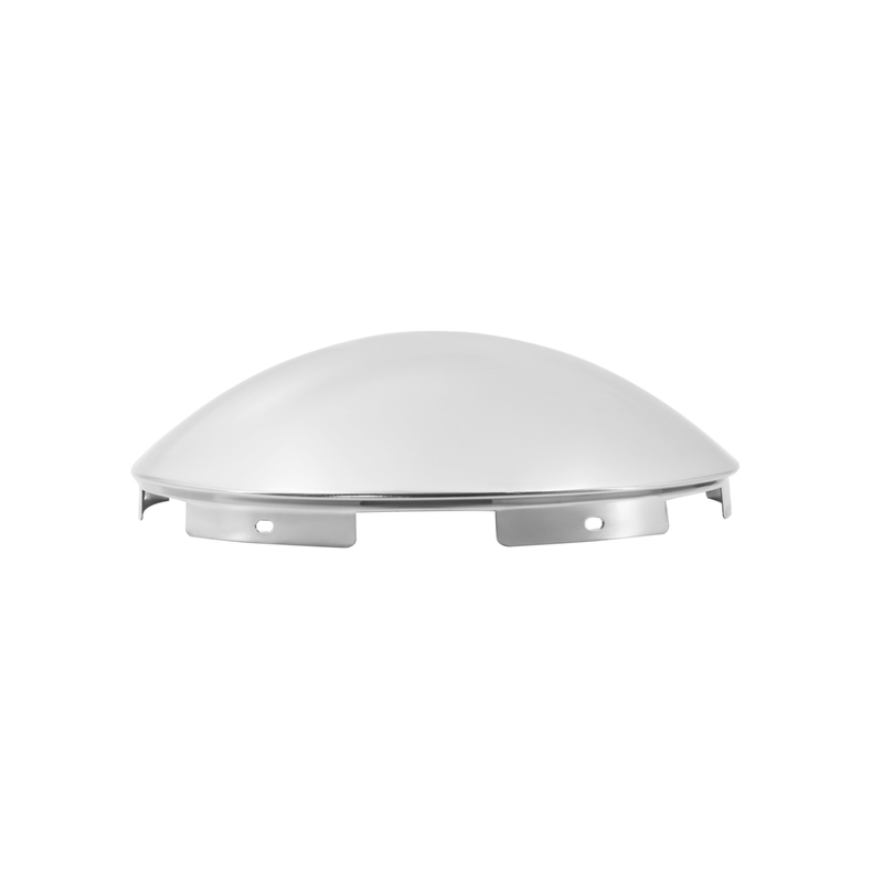 UP-10189 6 Even Dome Front Hubcap - 7/16" Lip