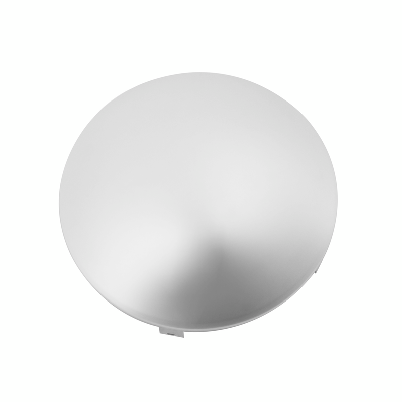 UP-10189 6 Even Dome Front Hubcap - 7/16" Lip