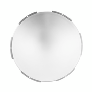 UP-10189 6 Even Dome Front Hubcap - 7/16" Lip