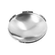 UP-10189 6 Even Dome Front Hubcap - 7/16" Lip