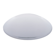 UP-10207 9-1/4" Chrome Trailer Hubcap