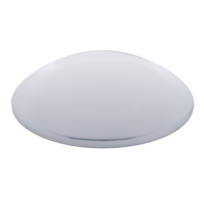 UP-10207 9-1/4" Chrome Trailer Hubcap