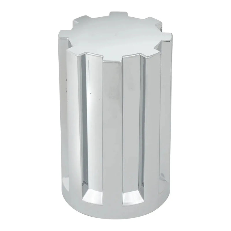 CR. PLASTIC GEAR SCREW-ON NUT CVR 33MM X 3-1/2"H lug nut Light Gray