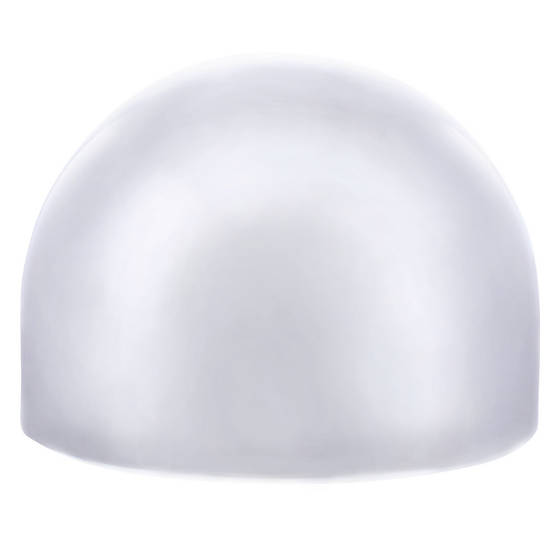 UP-10233 8-1/4" Chrome Full Moon Rear Hubcap