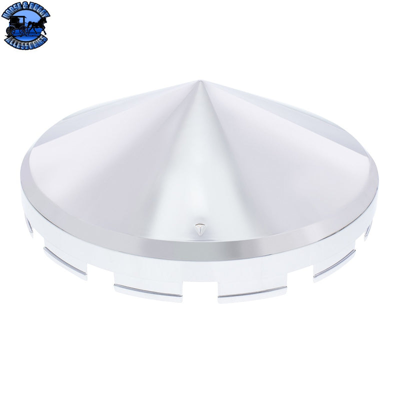 UP-10241-1 Pointed Front Axle Hub Cap Only For 10254 & 10241 - Chrome