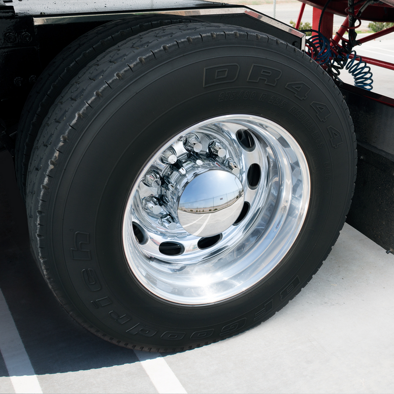 UP-10263 Dome Rear Axle Cover With 33mm Standard Thread-On Nut Covers - Chrome
