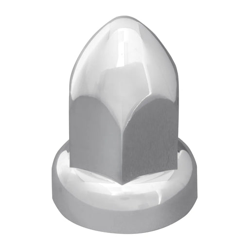 CR. PL. BULLET PUSH-ON NUT COVER 9/16"(H) FLANGE 33MMX2-5/8" Light Gray