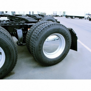 UP-10277 Plastic Moon Rear Axle Cover - Chrome