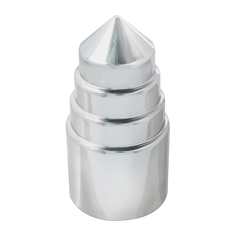 CR. PLASTIC TOWER PUSH-ON NUT CVR 1.5" X 4-3/16" Light Gray