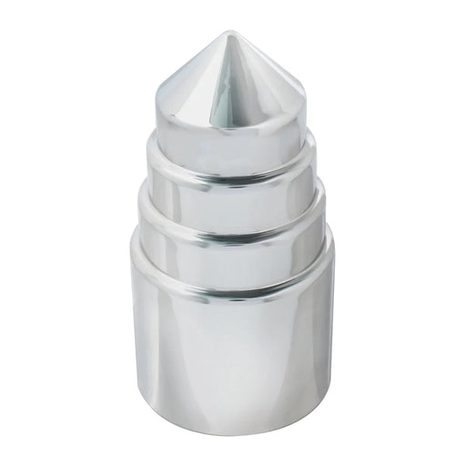 CR. PLASTIC TOWER PUSH-ON NUT CVR 1.5" X 4-3/16" Light Gray