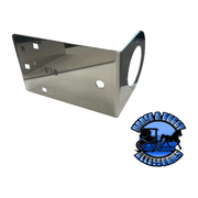 Bumper Light Bracket (1) watermelon light hole universal mount #1030 BUMPER Dim Gray