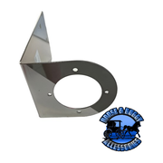 Bumper Light Bracket (1) watermelon light hole universal mount #1030 BUMPER Dim Gray