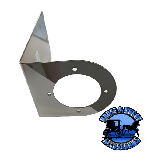 Bumper Light Bracket (1) watermelon light hole universal mount #1030 BUMPER Dim Gray