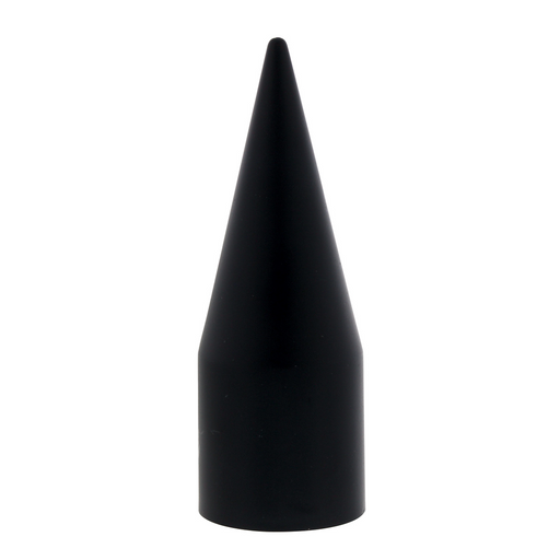 UP-10349B Matte Black Spike Hubcap Nut Cover For 2003-15 Chevy & GMC Full Size Truck (Bulk)
