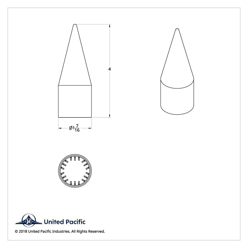 UP-10349B specification drawing
