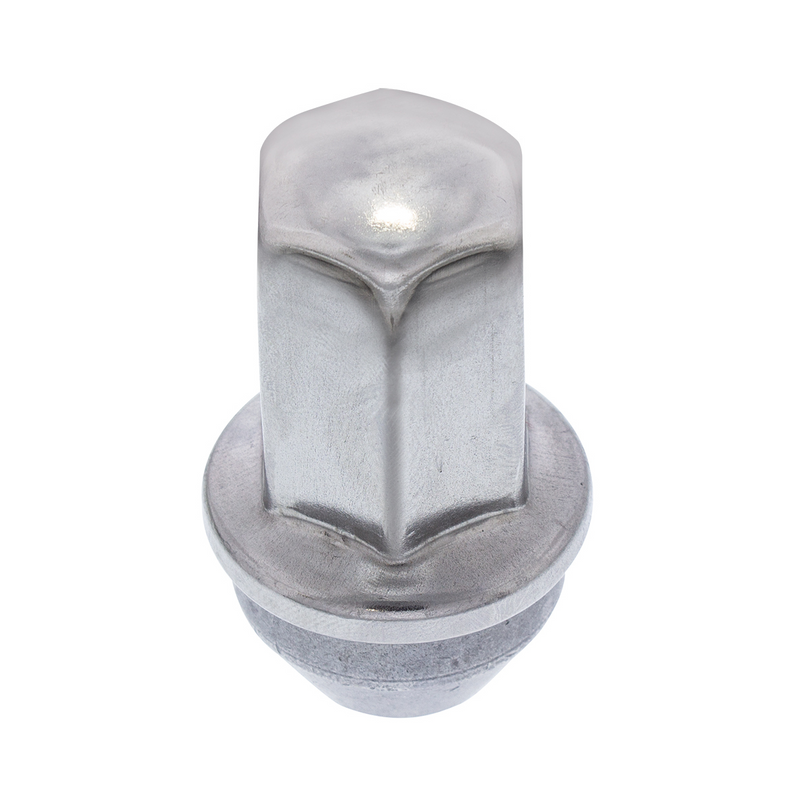Chrome Spike Nut Cover For 2004-14 Ford F-Series With OE Steel Wheel - Push-On (Bulk)