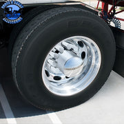 UP-10373 Chrome Plastic Extra Tall Rear Axle Cover With 33mm Thread-On Tall Cylinder Nut Covers REAR AXLE COVER Light Gray