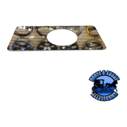 MACK R MODEL  16 GA SS 304 SS-1040 BRACKETS Dim Gray