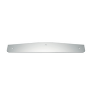 UP-10417 4" X 20" Chrome Standard Bottom Mud Flap Plate - Bolt Thru