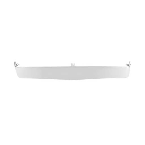 UP-10460 14-3/4" Wide Stainless Steel Visor For Dual 4" X 6" Headlight, Smooth Style
