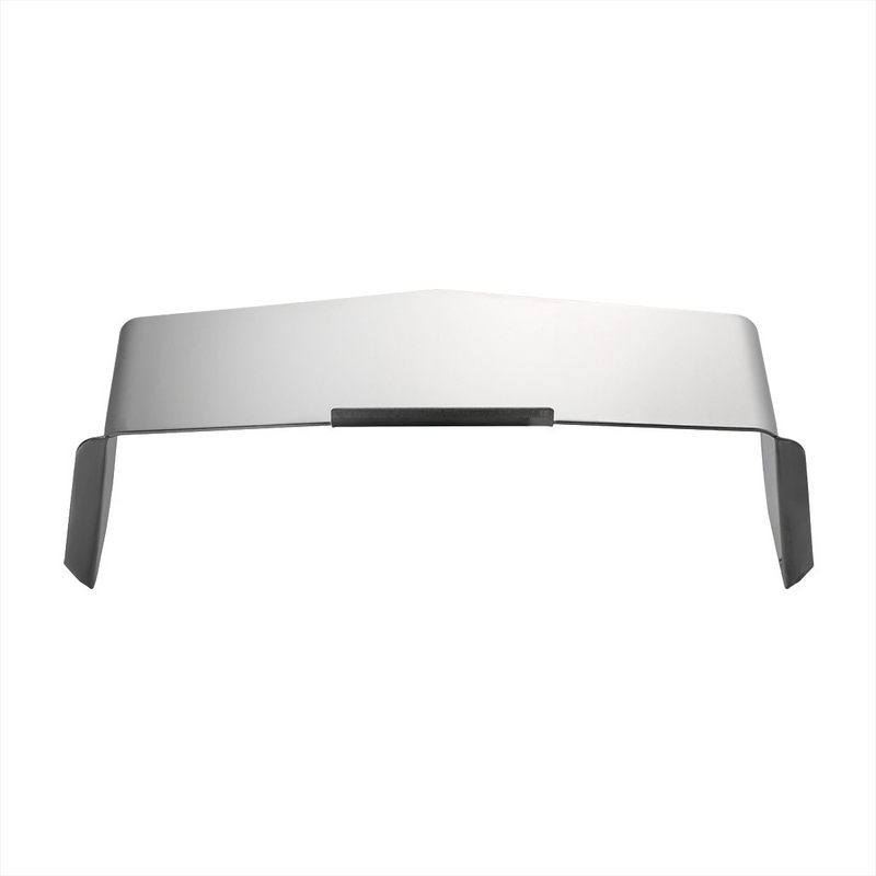 UP-10469 Stainless Steel Visor For 4" X 6" Rectangular Headlight, Flat Top Style