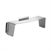 UP-10469 Stainless Steel Visor For 4" X 6" Rectangular Headlight, Flat Top Style